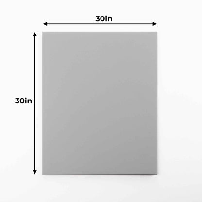 White Foam Boards - 100 Pack