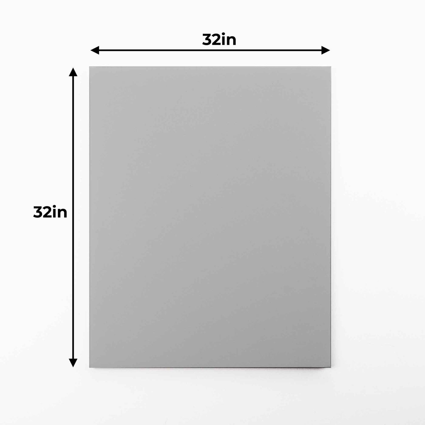 White Foam Boards - 100 Pack